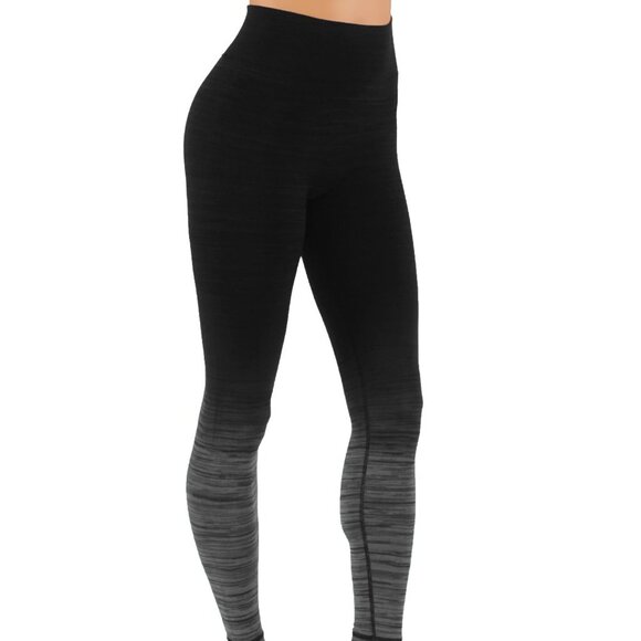 Ombre leggings dry fit workout pants - Picture 2 of 5